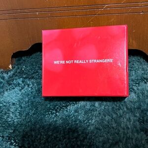 'We're Not Really Strangers' Game